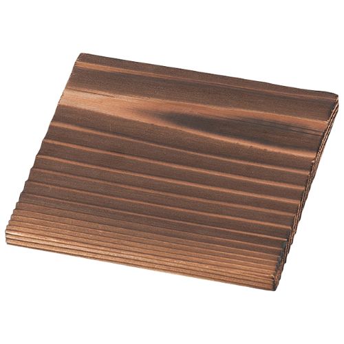 焼杉敷板 12cm角/業務用/新品/小物送料対象商品