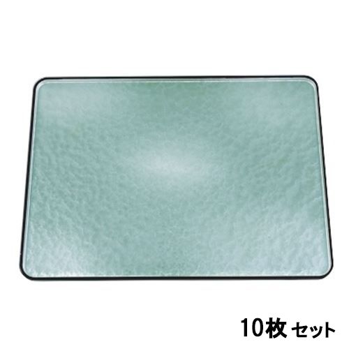 【お得なセット商品】【送料無料】お盆 加賀忍者両面盆グリーンアクアSL/黒天朱尺3 /業務用/新品