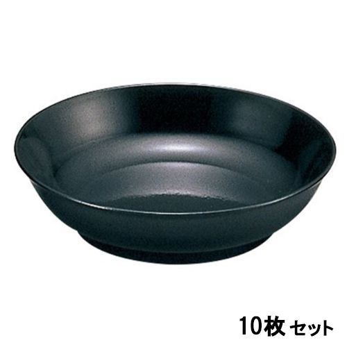 【お得なセット商品】4.2寸木皿 黒2度塗/業務用/新品/小物送料対象商品