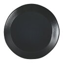 そば器 26cm波渕そば皿黒ゆず天目本体 /業務用/新品/小物送料対象商品