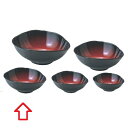 鉢 吉野鉢黒内朱ぼかしパール6寸 /業務用/新品/小物送料対象商品