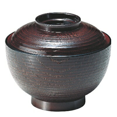 丼碗 5寸平筋丼椀栃内朱 /業務用/新品/小物送料対象商品