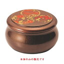 ちらし 寿冠ちらし梨地花丸(内黒)本体(深) /業務用/新品/小物送料対象商品(3)