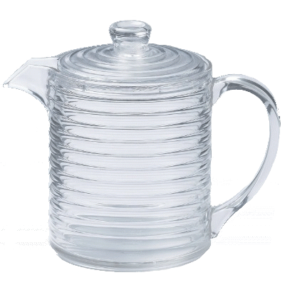 汁次 樹脂製和やすらぎ汁次透明特大(1000cc) /業務用/新品/小物送料対象商品