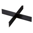 5.5寸良木紙重 黒木目用十字仕切セット/業務用/新品/小物送料対象商品
