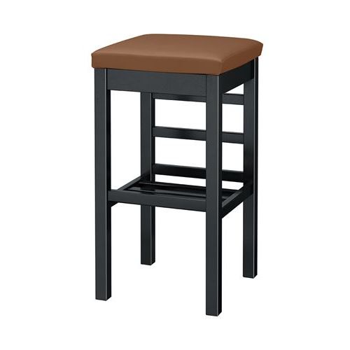 業務用椅子 marukatsu(丸勝) 伊賀B(ブラック)スタンド椅子 既製品/業務用/新品/送料無料