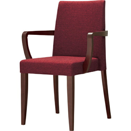 ■商品説明■商品名：ベジェアームイスBR メーカー：プロシード(丸二金属)メーカー品番：11669-A外形寸法：幅555×奥行555×高さ855 シート高450(mm)お届け数：1カラー：BR重量：約6.2kg主材等：主材:ブナ 座面:ウェーピング補足：スタッキング可(4台まで) ベジュイスと混積可※お好みの張地カラー番号を選択してからカートへ進んで下さい。受注後お客様のお選びの張地に変更して出荷する為、お届けまでにお時間を頂いております。お急ぎの方は納期をお問い合わせ下さい。【配送料について】この商品は、全国配送料金無料にてお届け致します。※北海道・沖縄・離島や一部地域では追加配送料が発生致します。【ご注意】画面上の色はブラウザやご使用のパソコンの設定により実物と異なる場合があります。