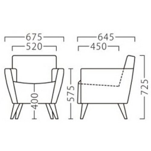 業務用椅子【プロシード】セレベスイスNA 11761-A 幅500×奥行625×高さ735 シート高400(mm)/業務用/新品/送料無料 [3]