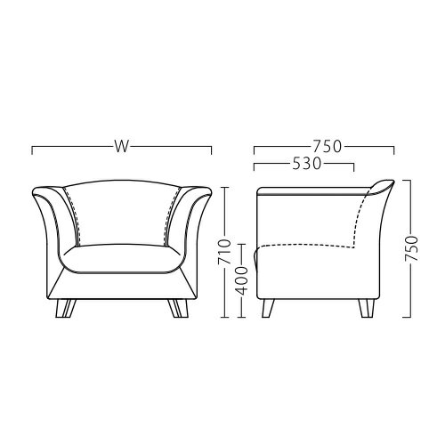 業務用椅子【スピカ3P W1890 Aランク】 プロシード 幅1890×奥行750×高さ750(mm)【業務用】【新品】【送料無料】 [2]