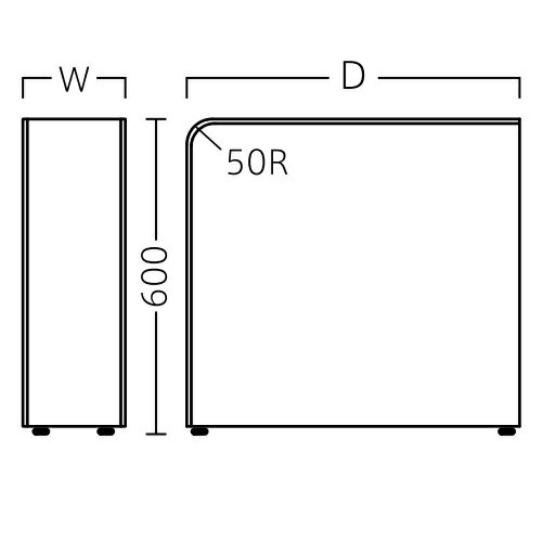 システムアームA W110~200 D550~600 Aランク /業務用/送料無料 [2]