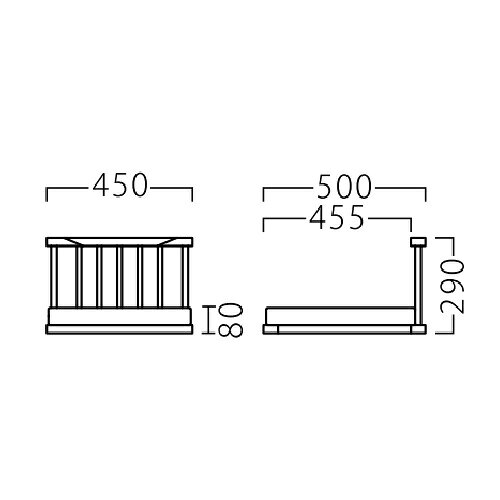【竹取イス(黒) Aランク】 プロシード 幅450×奥行500×高さ290(mm)【業務用】【新品】【送料無料】