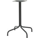 プロシード(丸二金属) テーブル脚 TABLE LEG 十字ベース FT717-F 高さ670(mm) ポールφ22×4 受座角240 (mm) 業務用 送料無料