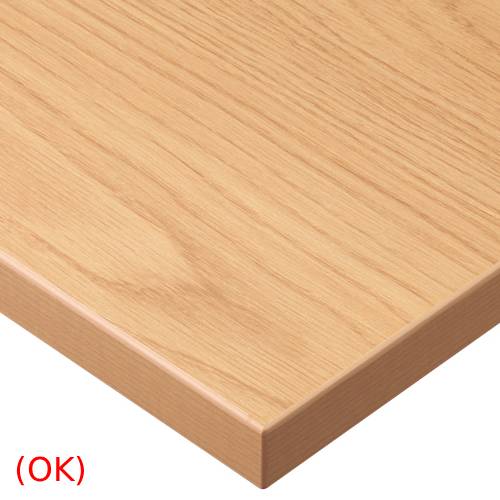 ST-007【プロシード】テーブル天板 メラミン化粧板/ABSエッジ 幅600×奥行600(mm)/業務用/新品/送料無料 [3]