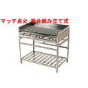 【業務用/新品】グリドル 架台組み立て式 TYH600DX 幅614×奥行564×高さ870 都市ガス(12A/13A)/プロパンガス(LPG)【送料無料】【保証なし】