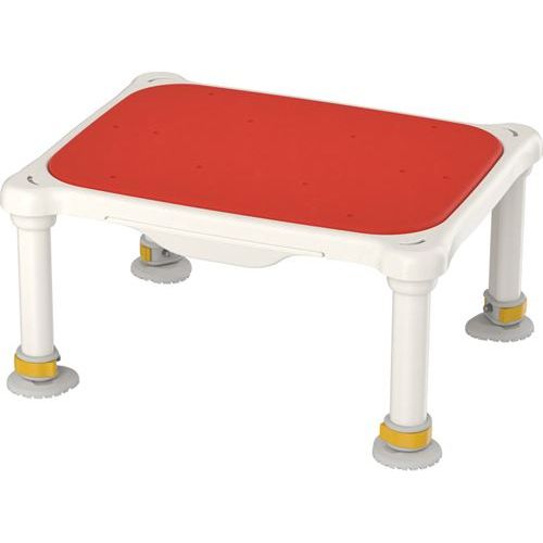 安寿 軽量浴槽台 標準16-26 ソフトクッション/【536-538 レッド】×1組/業務用/新品/送料無料