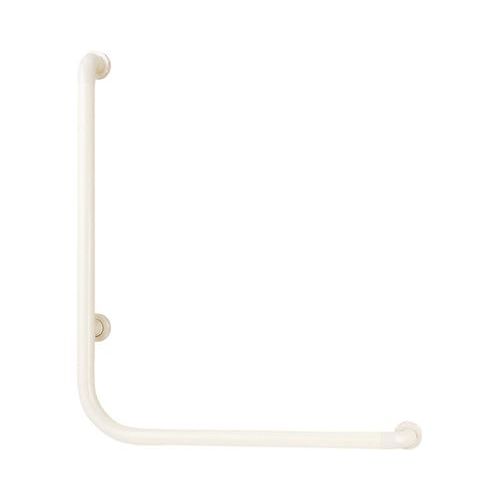 被膜補助手すり L型-7060/【70×60cm アイボリーホワイト 左】×1組/業務用/新品/送料無料