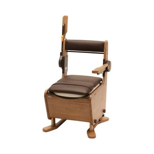 家具調トイレ 座楽 ひじ掛けはねあげ/【PN-L23418MB 脱臭あたたか便座 ミディアムブラウン】×1組/業務用/新品/送料無料