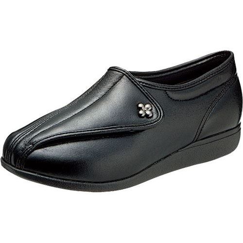 快歩主義 L011 婦人用/【23.0cm ブラックスムース】×1組/業務用/新品/小物送料対象商品