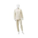 楽らくキルトパジャマ 秋冬用 婦人用/【No.904 M ベージュ小花柄】×1組/業務用/新品/小物送料対象商品