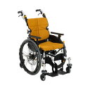 ネクストコア くるり 自走用車いす NEXT-71B/【座幅40cm #F-1(オレンジ)】×1組/業務用/新品/送料無料