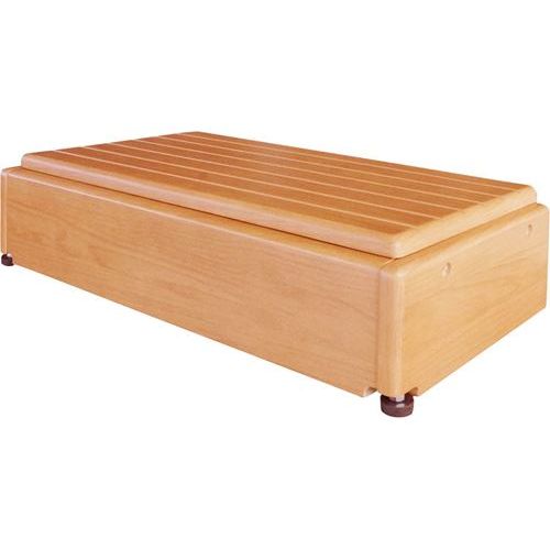 玄関台(木製) 昇降60W-30/【640-060】×1組/業務用/新品/送料無料