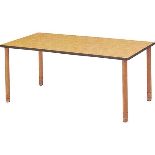 施設用テーブル WSHタイプ 幅160×奥行110cm/【DWT-1611-WSH ナチュラル】×1組/業務用/新品/送料無料