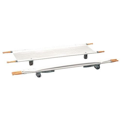 二つ折り担架 アルミ/【OT-2】×1組/業務用/新品/送料無料