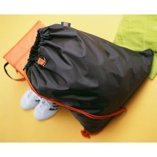 消臭ランドリーバッグ L/【9-2-5 チョコレート】×1組/業務用/新品/小物送料対象商品