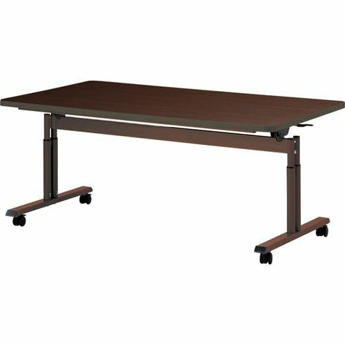 折りたたみ昇降テーブル TRシリーズ 幅210cm/【TR-2190 ダーク】×1組/業務用/新品/送料無料