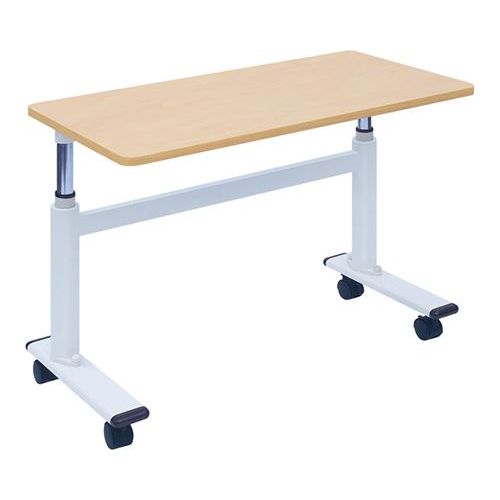 ひとり介護テーブル TB-1569/【ホワイト】×1組/業務用/新品/送料無料