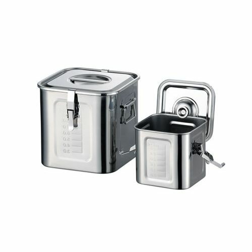 目盛付角キッチンポット パッキン・フック付16.5cm/業務用/新品/小物送料対象商品