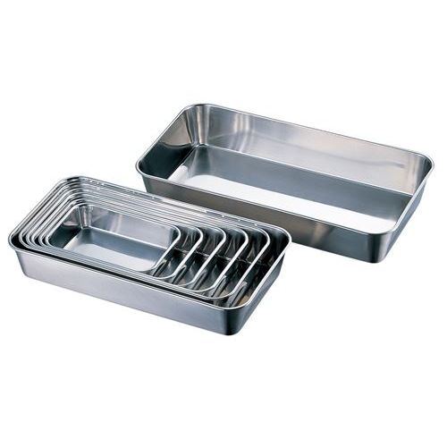 18-8 浅型長バット520型/業務用/新品/小物送料対象商品