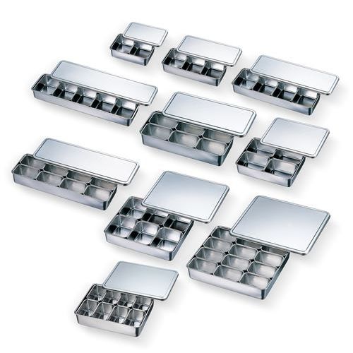 中型調味料入バット4ヶ入田型/業務用/新品/小物送料対象商品