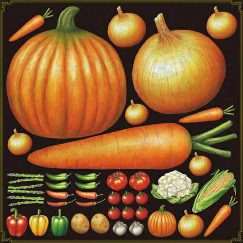 デコレーションシール スタンダード ベジタブル2 のぼり屋工房 4872/業務用/新品 /テンポス