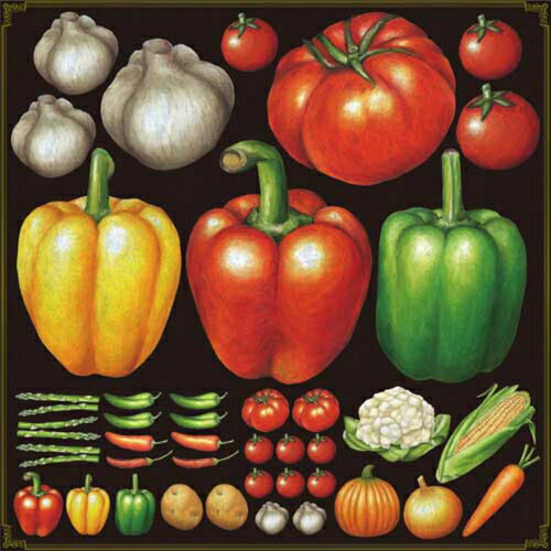 デコレーションシール スタンダード ベジタブル3 のぼり屋工房 4873/業務用/新品 /テンポス