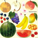 デコレーションシール Summer Fruits のぼり屋工房 6824/業務用/新品 /テンポス