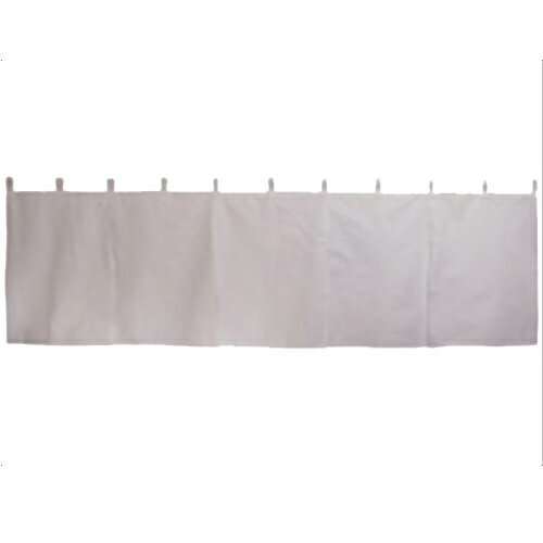5巾のれん(暖簾)(共チチタイプ)・天竺「天竺」(無地) のぼり屋工房 2458 幅1750mm×高さ500mm/業務用/新..