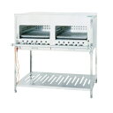 【業務用】【新品】 タニコー グリラー両面式 ガス赤外線グリラー TGF-150 幅1500×奥行750×高さ1500 都市ガス/LP(プロパンガス)ガス 【送...