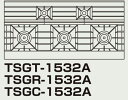 【プロ用/新品】【タニコー】ガステーブル 5口 【ウルティモシリーズ】TSGT-1532A 幅1500×奥行750×高さ800 (mm)【送料無料】 2