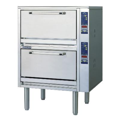 ERC-18NE 電気立体炊飯器 2段タイプ(3から6kg×2段) 幅750×奥行730×高さ1092(mm)【業務用/新品】【送料無料】