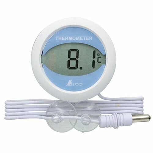 冷蔵庫用温度計 冷蔵庫用温度計 デジタルT 丸型 72980 シンワ測定/業務用/新品 /テンポス
