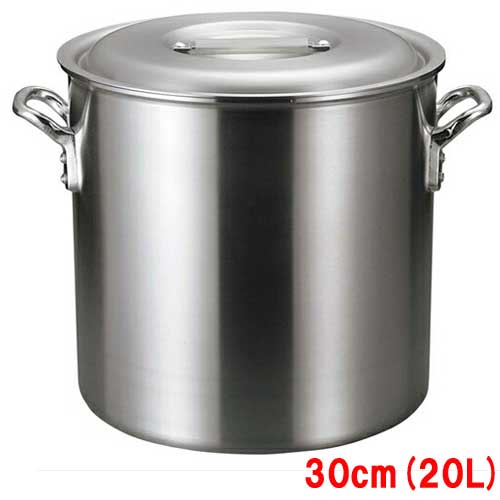 アルミバリックス 寸胴鍋 30cm フッ素バリックス 【業務用】【送料無料】