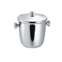 アイスペール 蓋付 18-8 SW 4L /業務用/送料無料