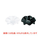 灰皿 フラワー黒 ガラス 大/業務用/新品 /テンポス