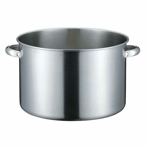 19-0 電磁対応 半寸胴鍋 (蓋無) 45cm 業務用/新品/小物送料対象商品