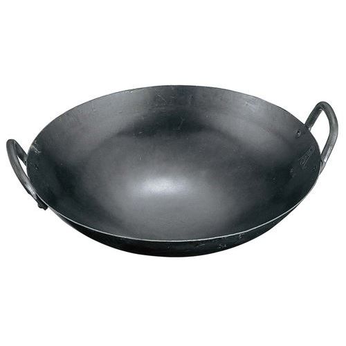 山田 鉄 打出 中華両手鍋 42cm/業務用/新品/小物送料対象商品/テンポス