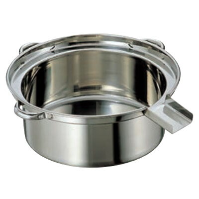 ゆで麺鍋 18-8 小 (業務用)(送料無料)