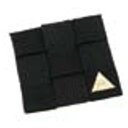 手編みコースター #850-S 角型 ブラック/業務用/新品/小物送料対象商品