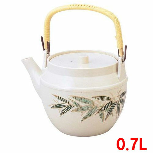 耐熱急須 志野ニ色笹 小 0.7L/プロ用/新品/小物送料対象商品
