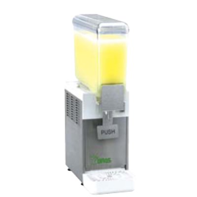 コールドドリンク ディスペンサー（1連タイプ) JOLLY8.1G (業務用)(送料無料) 幅180×奥行399×高さ625